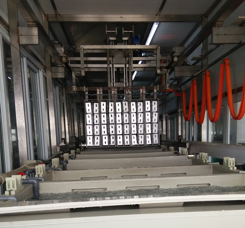 五金電鍍陽(yáng)極氧化線安裝